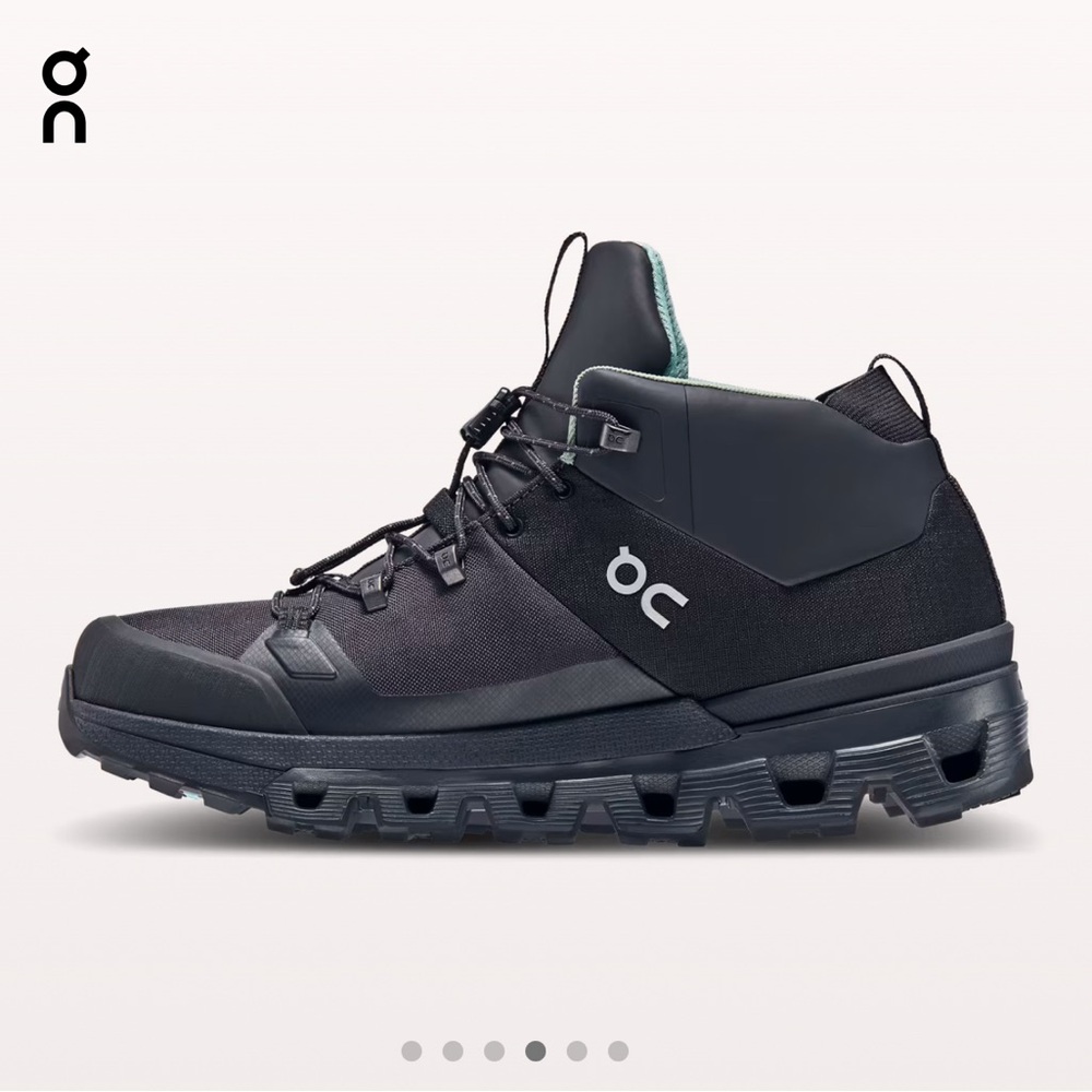 New in box - On Running Woman’s Black Hiking Waterproof Shoes